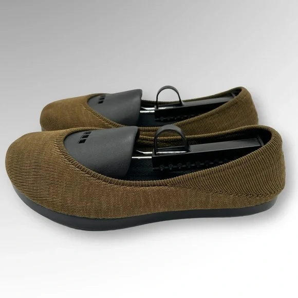 OESH Dream+ | Mocha Latte Womens Classic Ballet Flat Shoes Sz 8 - Picture 4 of 11